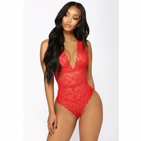 Women's Sexy-Lingerie Babydoll Sleepwear Underwear Lace Dress G-string Nightwear