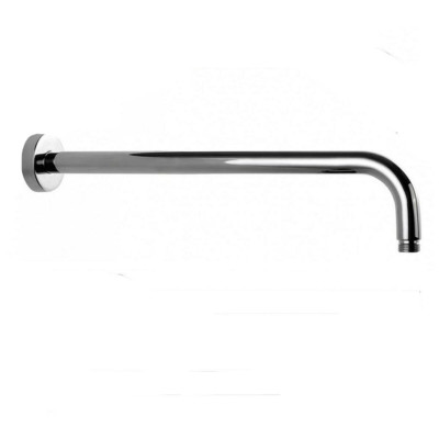 ADDITRI MASSIV MESSING WANDMONTAGE RUND DUSCHKOPF ARM VERCHROMT