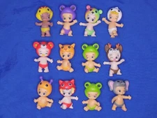 TWOZIES Mixed Lot of 12 Figures Elephant Deer Duck Bear Snake Moose Enterprise