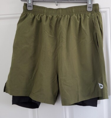 Baleaf Ladies Active Green Shorts  - SMALL 