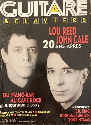 Magazin Gitarre & Keyboards Nr. 109, Lou Reed, John Cale, John McLaughlin, BB King