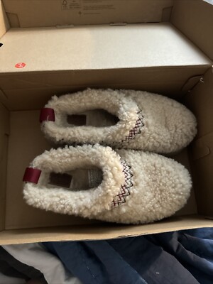 UGG Women's Tazz UGGbraid Platform Slippers Shoes Natural US 8/EUR 39 (1143976)