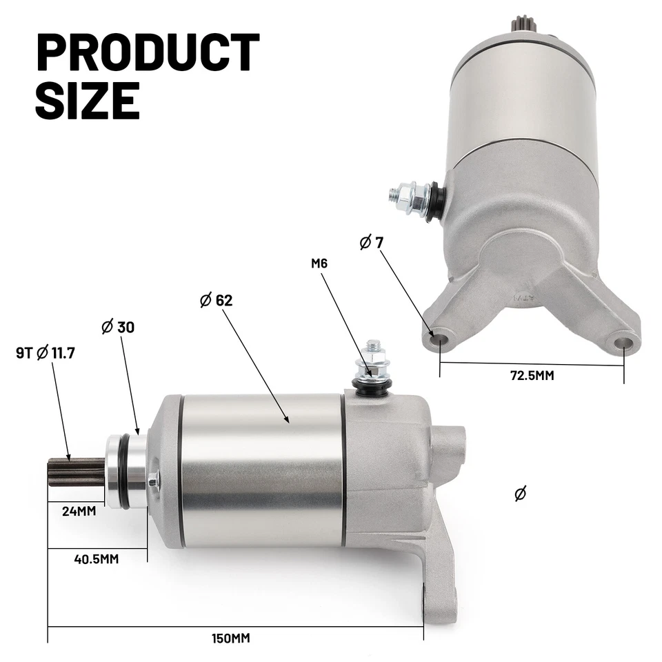 Arranque compatible con Suzuki 1997-2022 Vstrom 650 SV650S SV650A SFV650 DL650 Foto 4 de 4