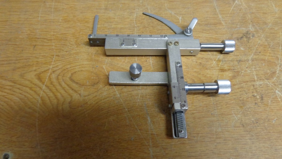 Microscope XY Stage Slide Clip Holder Assembly for Parco | eBay