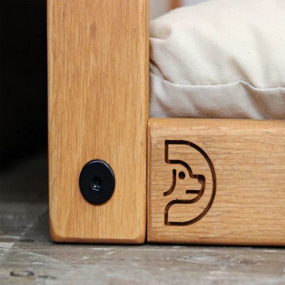 Stylish Wooden Dog Cage Modern Pet Crate & Indoor Kennel Furniture