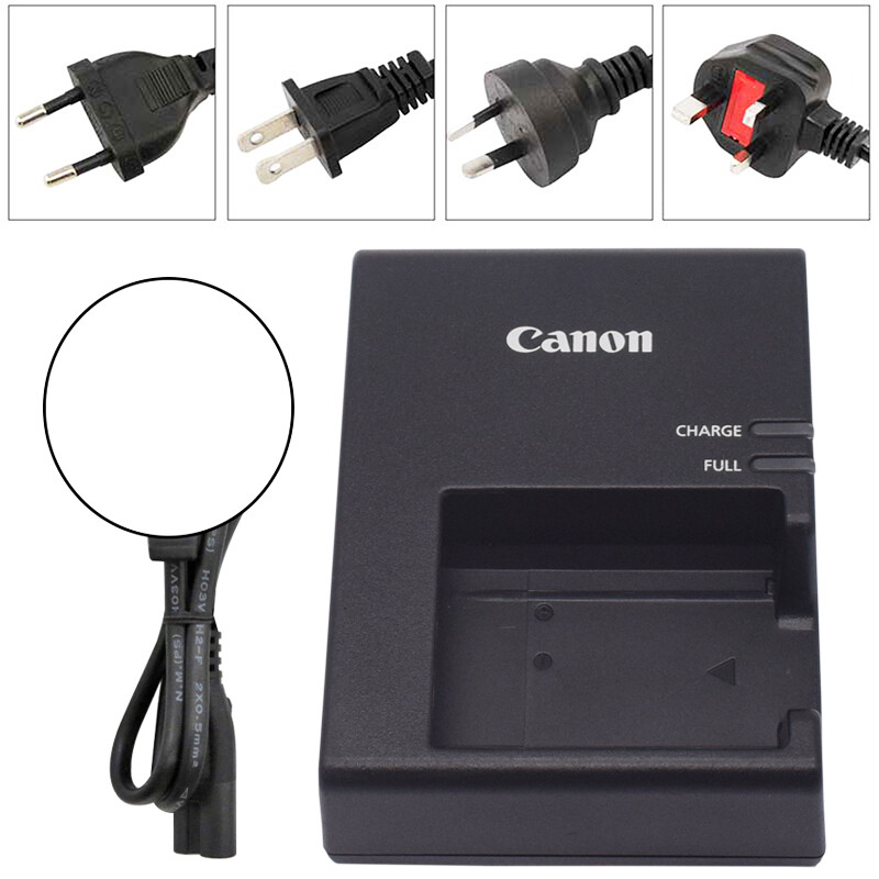 Canon EOS 1100D 1200D Rebel T3 LP-E10 Camera Battery Charger LC