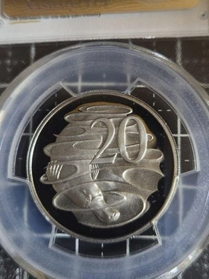 1996 Australia 20 Cent Coin PCGS PR69 DCAM Rare Collectible Coin