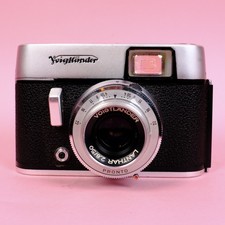 VOIGTLANDER Vito C Compact 35mm Camera with Lanthar 2.8/50 Lens & Case, Serviced