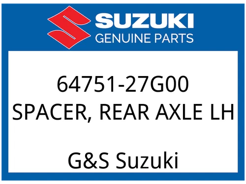 SPACER, REAR AXLE LH