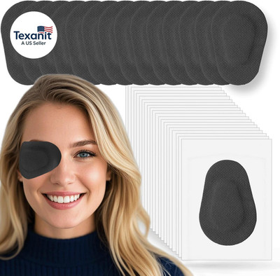 45 Pcs Adhesive Eye Patches for Adults, Medical Eye Patch Disposable Breathable
