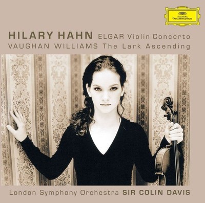 Hilary Hahn NEU CD (SHM-CD) Elgar Violinkonzert/The Lark Ascending Japan OBI