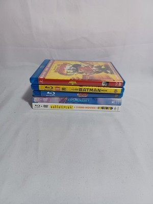 Lot of 5 Blu-ray Kids Movies Blu-ray Disc's Only (No DVDs or Digital Codes)