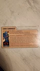 🔴 GI Joe Cobra Commander File Card Store Back 1983 ARAH Vintage Hasbro