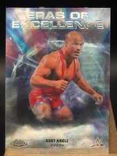 2026 topps chrome wwe Eras Of Excellence Kurt Angle #ERA-36