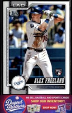 Alex Freeland #74 RC Los Angeles Dodgers Near Mint or Better