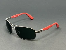 Ray Ban Junior RJ9536S-242/71 Aviator Gunmetal Red 54mm Kids Boys Sunglasses