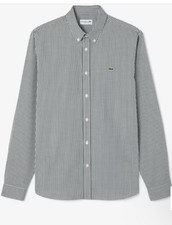 Lacoste Men's Slim Fit Long Sleeve Button Down Shirt Size 39