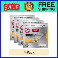  4 pack ARM  HAMMER Hardball Lightweight Cat Litter, Multi-Cat Clumping Litter