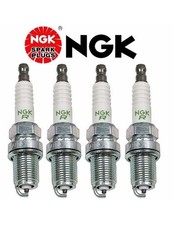 4 X Ngk V-power Resistor Oem Power Performance Spark Plugs Bkr6e11 2756