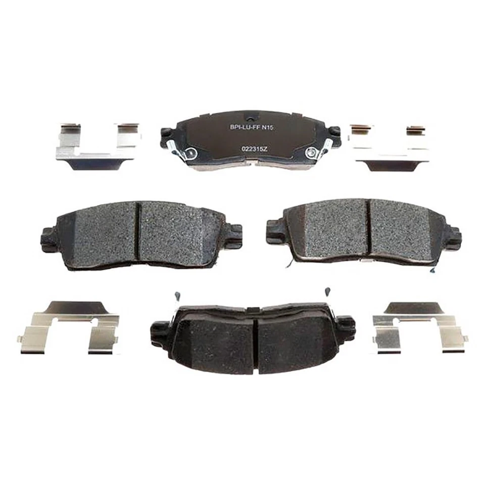 For 2017 2016 2015-2008 Buick Enclave Front & Rear R-Line Ceramic Brake Pads - Image 2 of 4