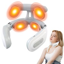 Electric Cervical Neck Pulse Massager Pain Shoulder Relief Body Muscle Relax