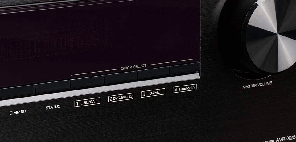 Denon AVR-X250BT 5.1 Channel 4K Ultra HD AV Receiver With Bluetooth - Image 4 of 4