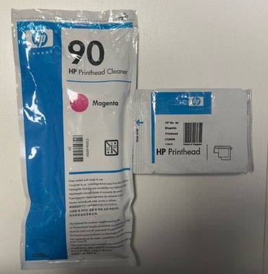 hp 90 magenta druckkopf reiniger hp C5056A hp designjet 4000 4500 hp 90 magenta