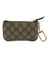 GUCCI Coin Case GG Supreme Brown Authentic From Japan