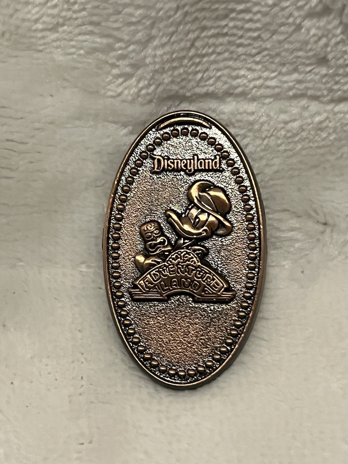 Disney WDI - Donald Duck Adventure Land Pressed Penny Pin