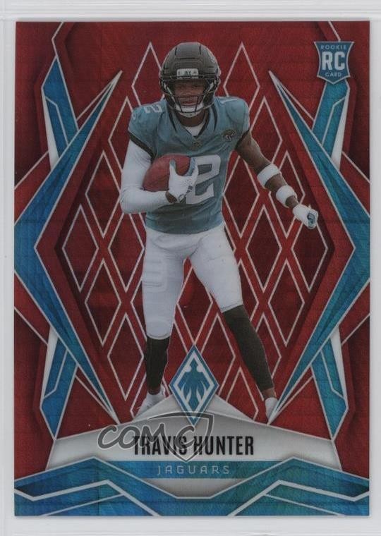 2025 Panini Phoenix Rookies Red Hyper 106/399 Travis Hunter #157 1cl6