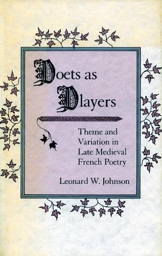 Poets As Players - 9780804718288