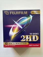 Fujifilm MF2HD 3,5 Disketten - 10er Pack - OV...