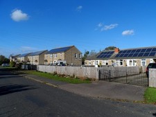 Photo A3 Lots of solar pannels Fringford  c2014