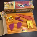 Vintage Hot Wheels Track Drag Race Action Set Box 1967 1968 Redline Era Mattel