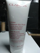 CLARINS FOOT BEAUTY TREATMENT CREAM, 6.4 OZ / 200mL NWOB SEALED