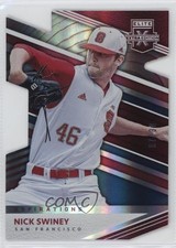 2020 Panini Elite Extra Edition Aspirations Die-Cut /38 Nick Swiney #67 nd3