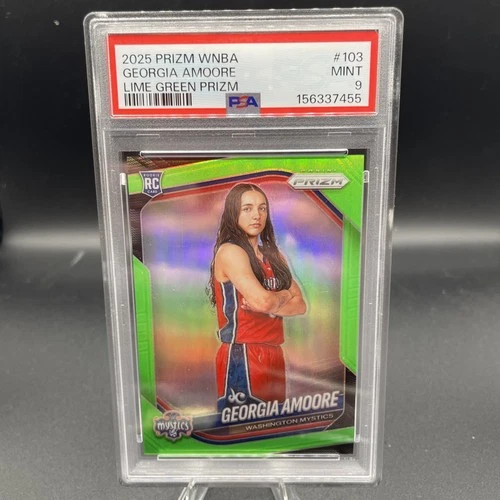 Georgia Amoore 2025 Panini Prizm Georgia Amoore #103 Green