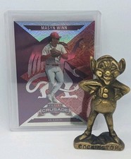 2025 Panini Crusade Masyn Winn Crusade #83 Orange Prizm 05/49 Cardinals