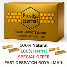 2 x HERBAL SUPPLEMENT SACHET LONG LAST POUCH NATURAL STRENGTH HONEY PACKS RMSHIP