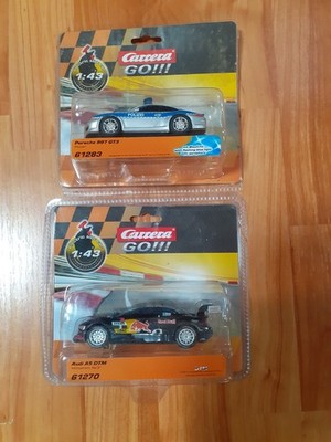 Carrera Go (20061283) Porsche 997 Gt3 Polizei und Audi A5 DTM ab 6 Jahren 