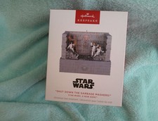 2024 Hallmark Shut Down The Garbage Mashers Star Wars Ornament NEW