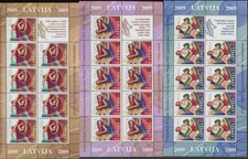 Latvia 2009 Sport, Basketball MNH**