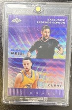 Leaf 2024 Legends Double Serial Lionel Messi Stephen Curry ELE-83 14/15