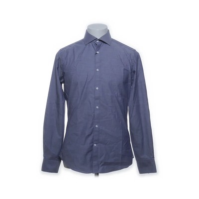 Burton, Hemd, Größe: 40, Slim Fit, Grau, Baumwolle/Elasthan, Herren #HB1