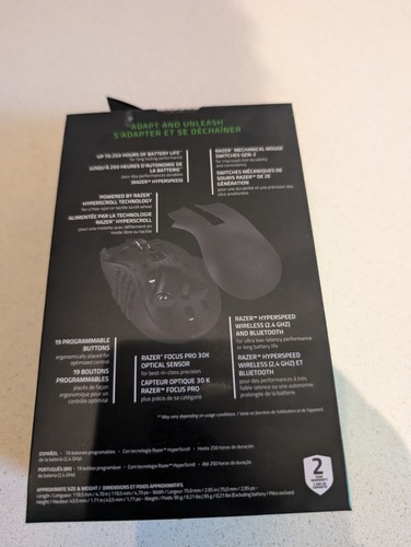 Razer Naga V2 HyperSpeed Wireless Gaming Mouse - Picture 10 of 10