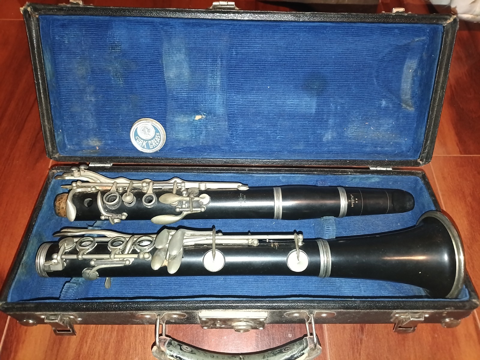 Vintage 50s Nikkan Clarinet N & 2 Stars Markings Rare Excellent