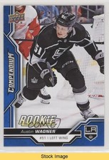 2018-19 Upper Deck Compendium Rookies Blue Austin Wagner #828 READ 1u6