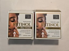 Dead Sea Collection Retinol Anti-Aging DAY & NIGHT Cream (BUNDLE - Lot of 2)