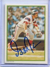 1986 Topps OZZIE GUILLEN Hand Signed Autograph All Star Rookie Card WHITE SOX. rookie card picture