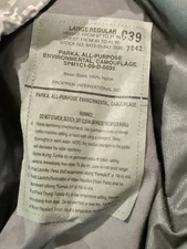 U.S. Military All-Purpose Environmental Camouflage APEC Parka and Trousers Set